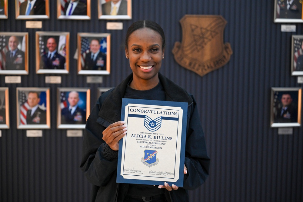 39th ABW Airmen receive STEP promotions