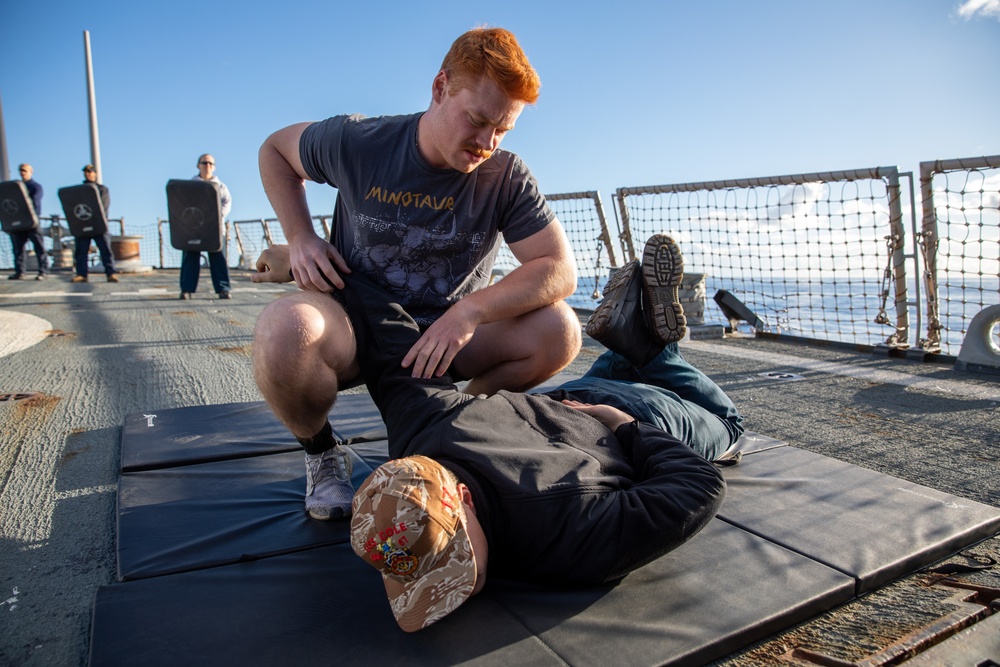 SRF-Bravo aboard the USS Cole