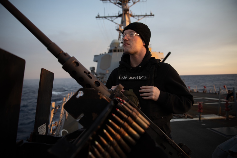 Sea and Anchor aboard the USS Cole