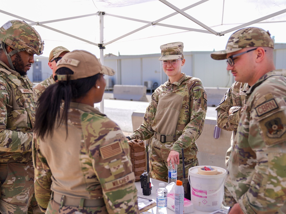 378 AEW Airmen Participate in Post-Attack Reconnaissance Rodeo Exercise