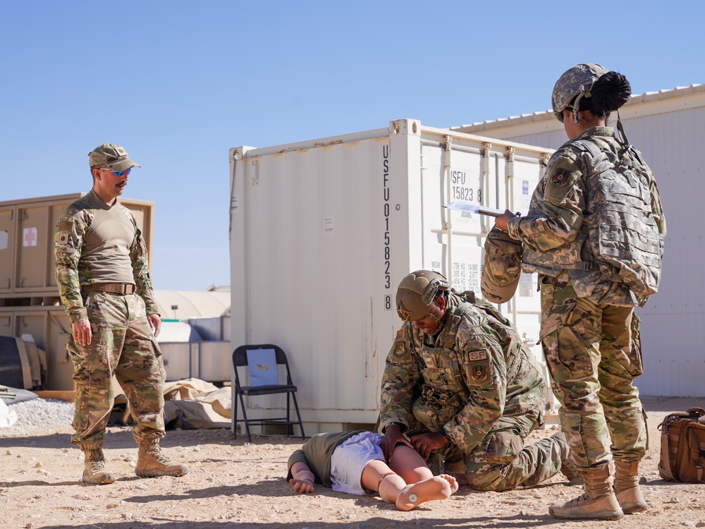 378 AEW Airmen Participate in Post-Attack Reconnaissance Rodeo Exercise