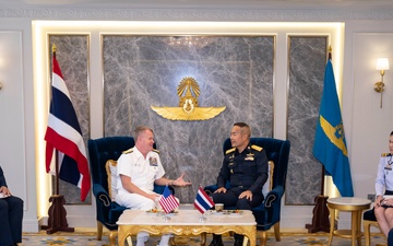 USINDOPACOM commander visits Royal Thai Air Force Headquarters