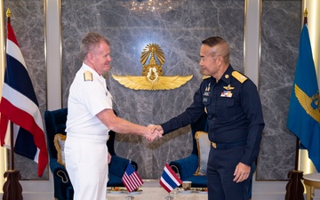 USINDOPACOM commander visits Royal Thai Air Force Headquarters