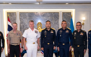 USINDOPACOM commander visits Royal Thai Air Force Headquarters