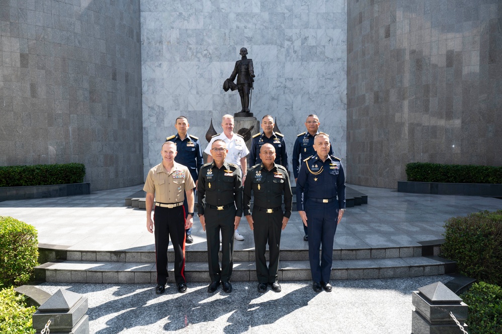 USINDOPACOM commander visits Royal Thai Air Force Headquarters