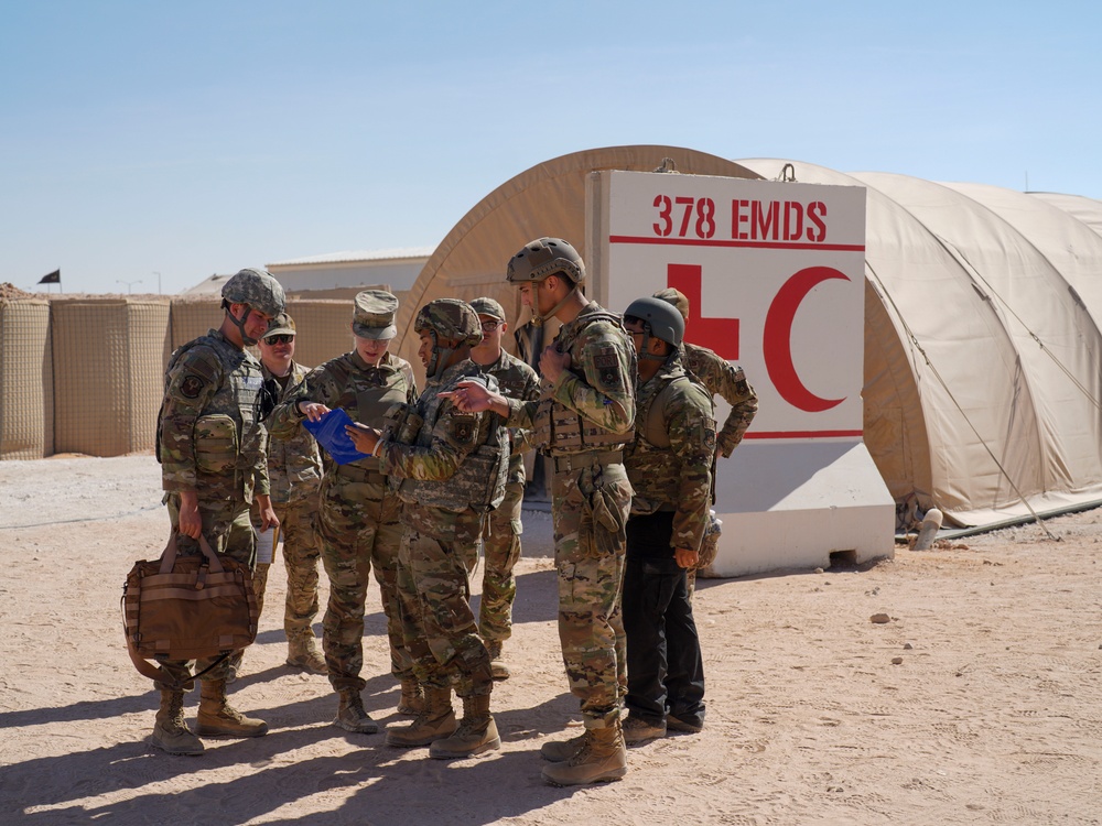 378 AEW Airmen Participate in Post-Attack Reconnaissance Rodeo Exercise