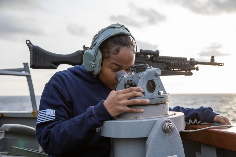 Sea and Anchor aboard the USS Cole