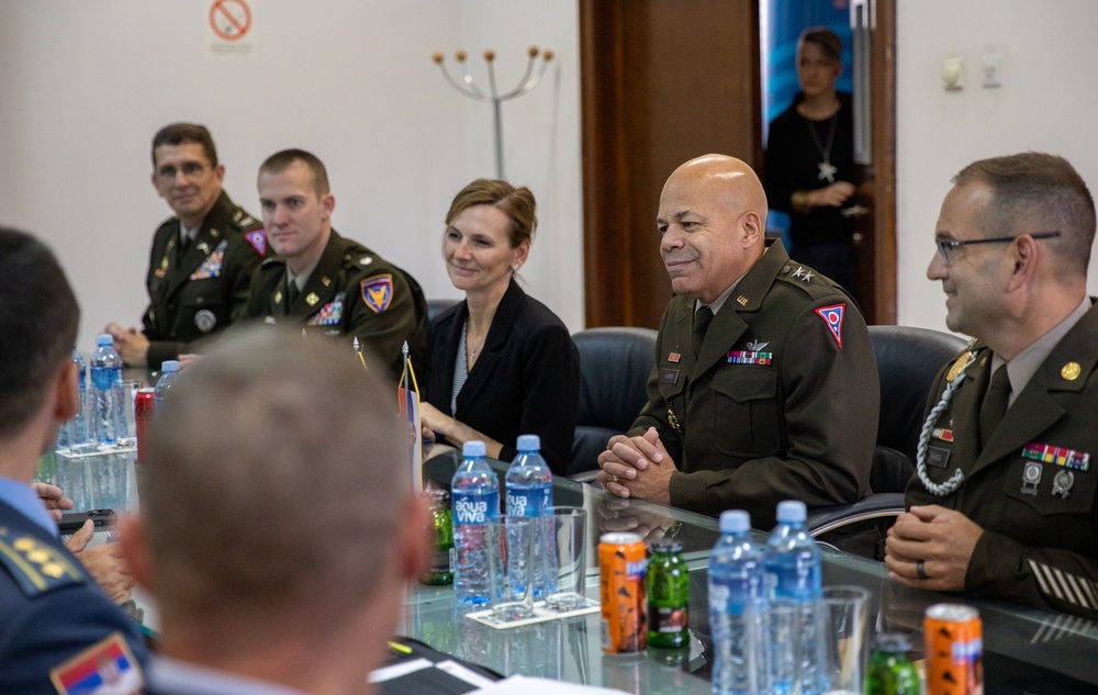 Ohio National Guard meets with Serbian partners during annual capstone visit