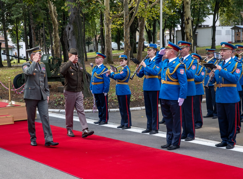 Ohio National Guard meets with Serbian partners during annual capstone visit