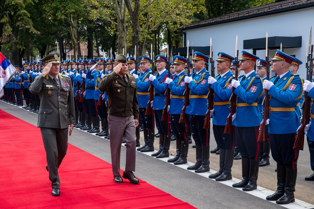 Ohio National Guard meets with Serbian partners during annual capstone visit