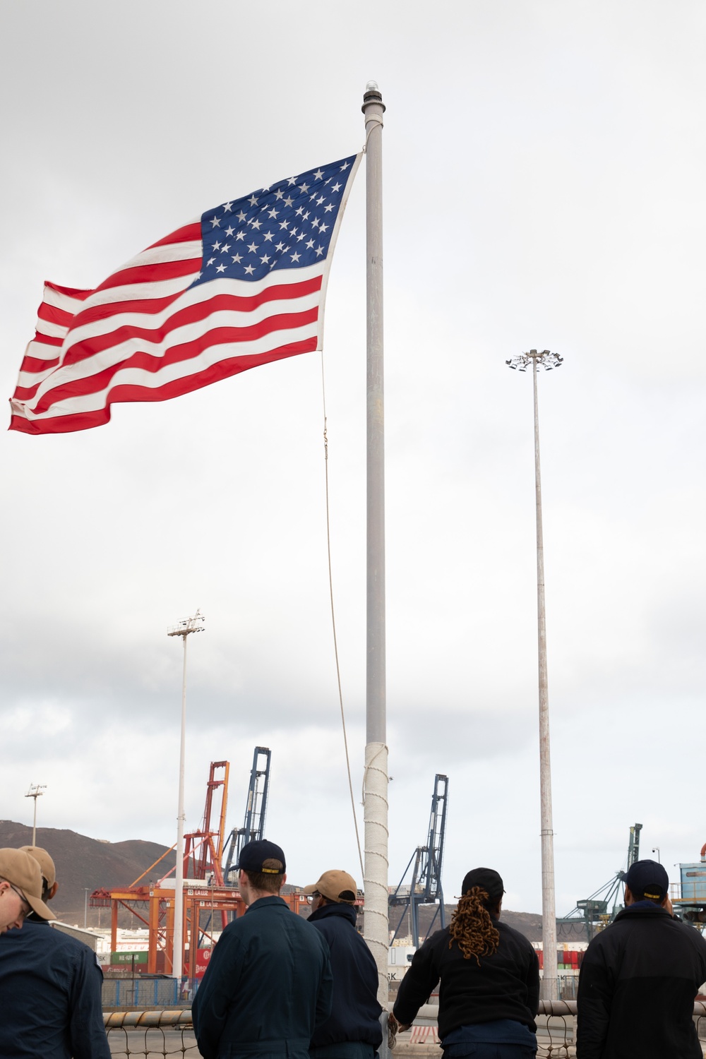 Sea and Anchor aboard the USS Cole