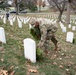 Senior U.S. Military Leaders Lay Wreaths in Section 37