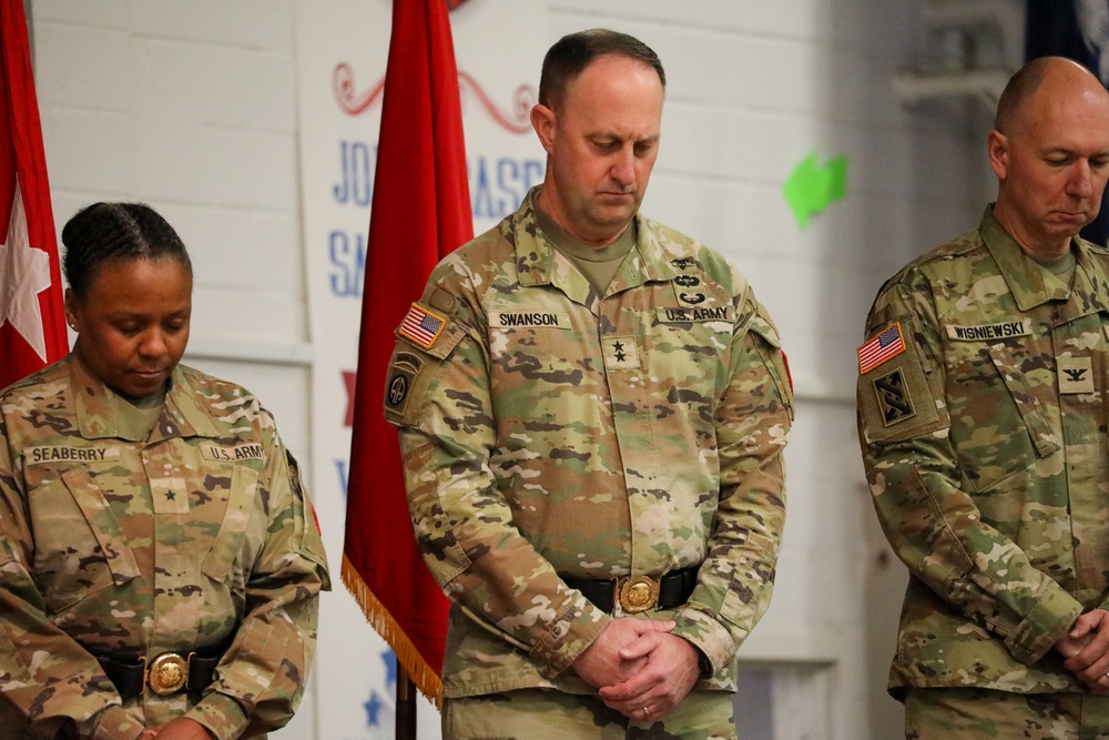 San Antonio based Army Reserve unit welcomes new commanding officer