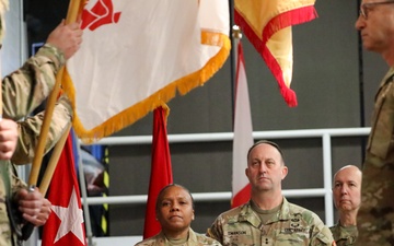 San Antonio based Army Reserve unit welcomes new commanding officer