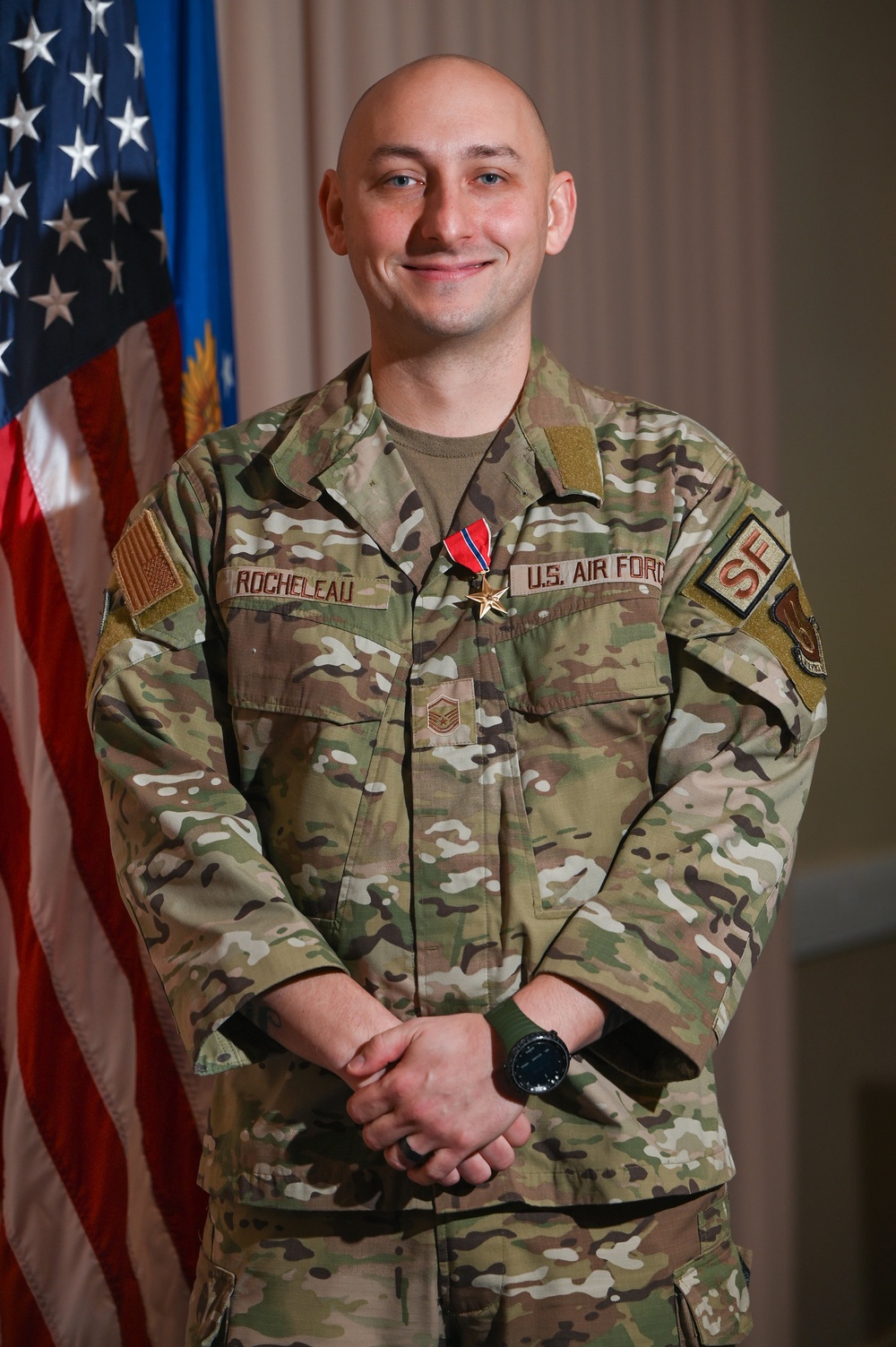 Hanscom AFB defender awarded Bronze Star Medal