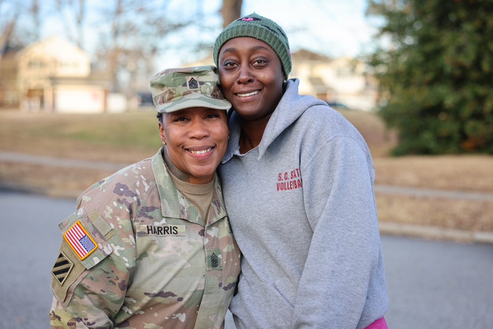 Fort Gregg-Adams Soldier gives back to her community during the holidays