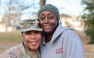 Fort Gregg-Adams Soldier gives back to her community during the holidays