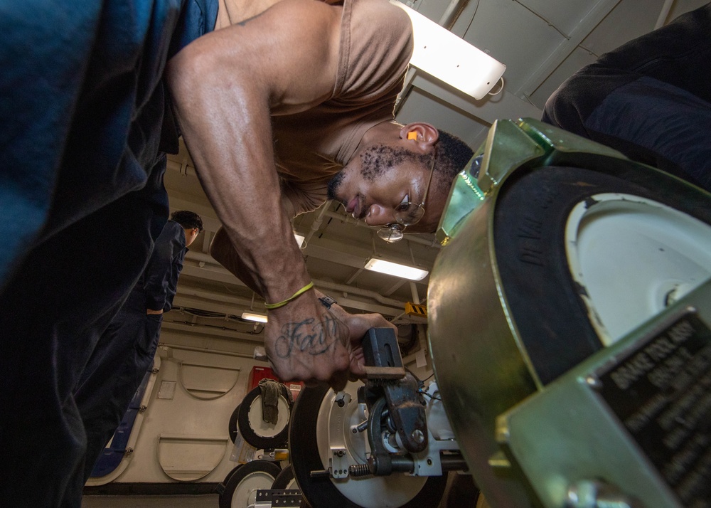 Daily Operations Aboard USS George H.W. Bush (CVN 77)