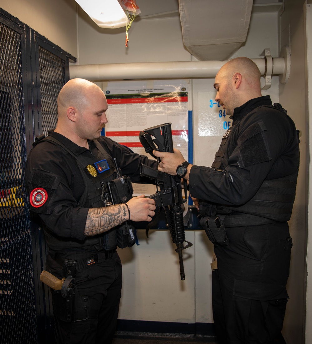 Daily Operations Aboard USS George H.W. Bush (CVN 77)