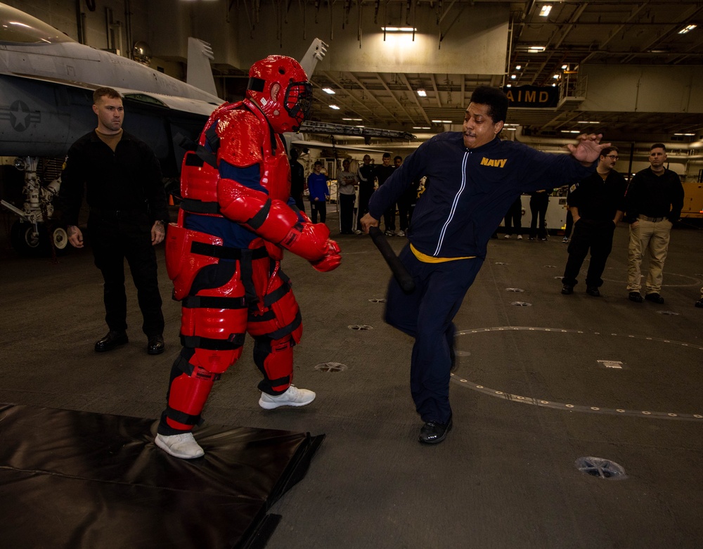 Daily Operations Aboard USS George H.W. Bush (CVN 77)