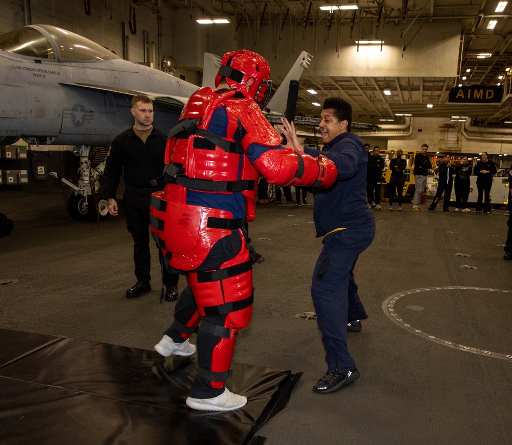 Daily Operations Aboard USS George H.W. Bush (CVN 77)