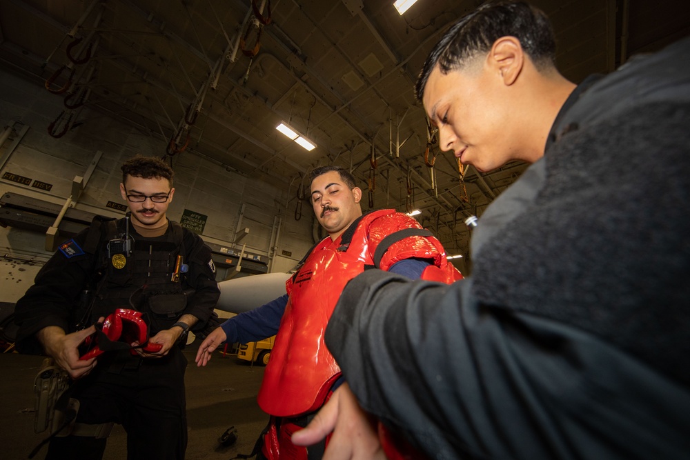 Daily Operations Aboard USS George H.W. Bush (CVN 77)