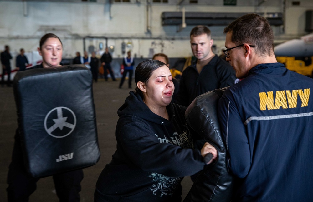 Daily Operations Aboard USS George H.W. Bush (CVN 77)