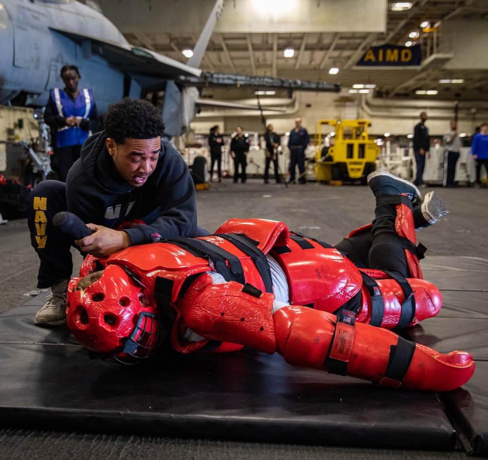 Daily Operations Aboard USS George H.W. Bush (CVN 77)