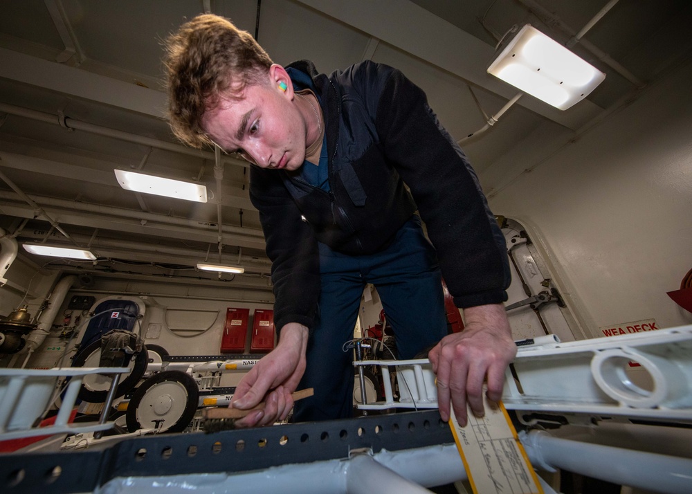 Daily Operations Aboard USS George H.W. Bush (CVN 77)