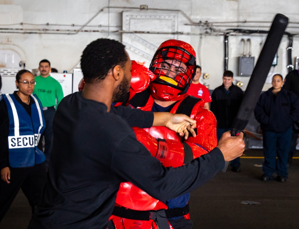 Daily Operations Aboard USS George H.W. Bush (CVN 77)