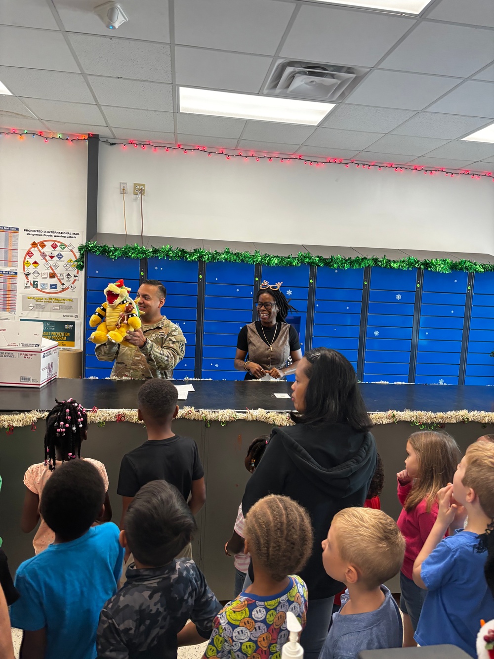 Students visit NS Guantanamo Bay, Cuba post office