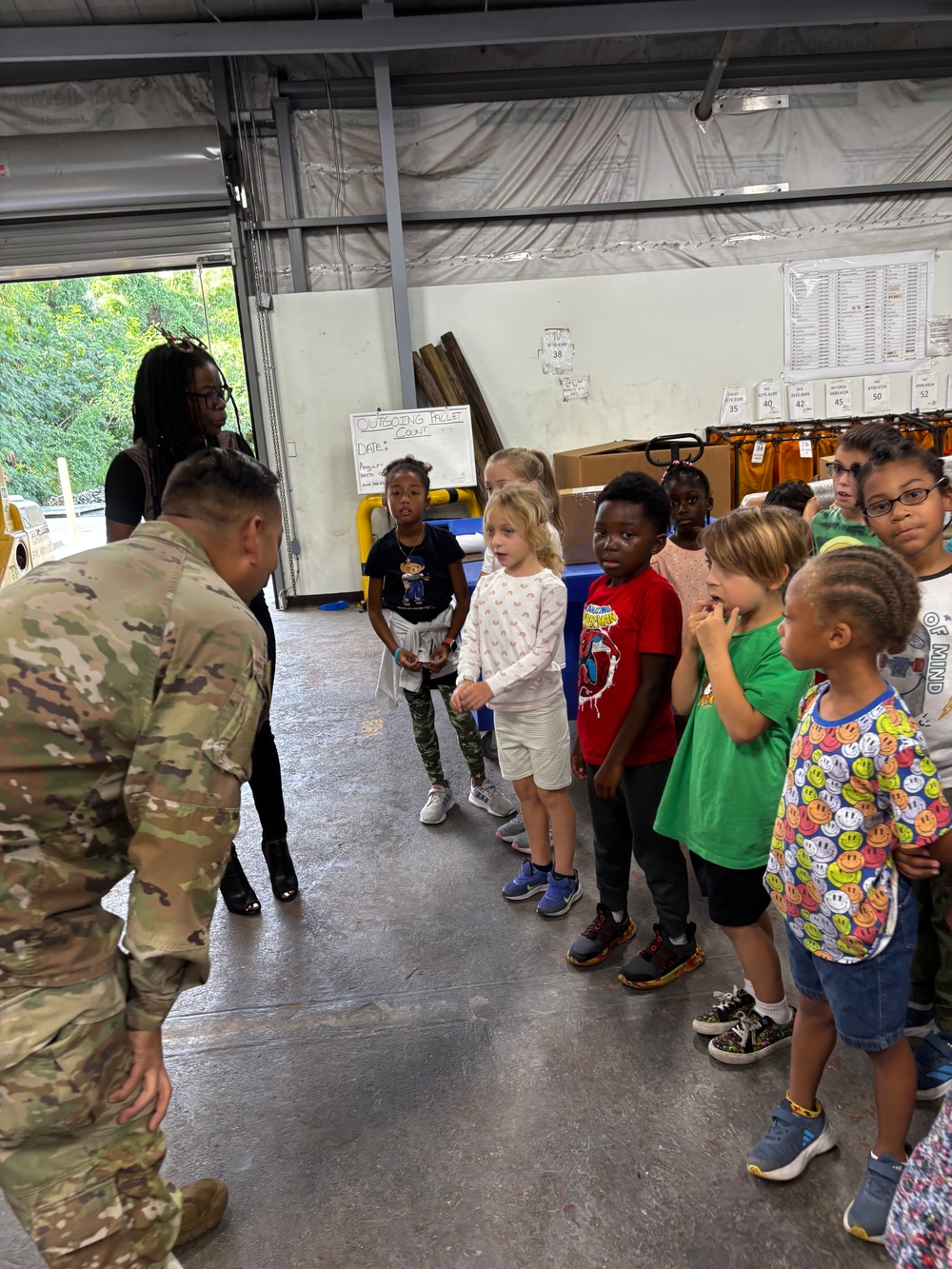 Students visit NS Guantanamo Bay, Cuba post office