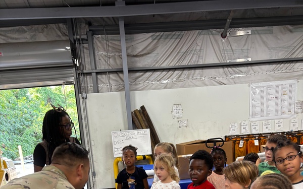 Students visit NS Guantanamo Bay, Cuba post office