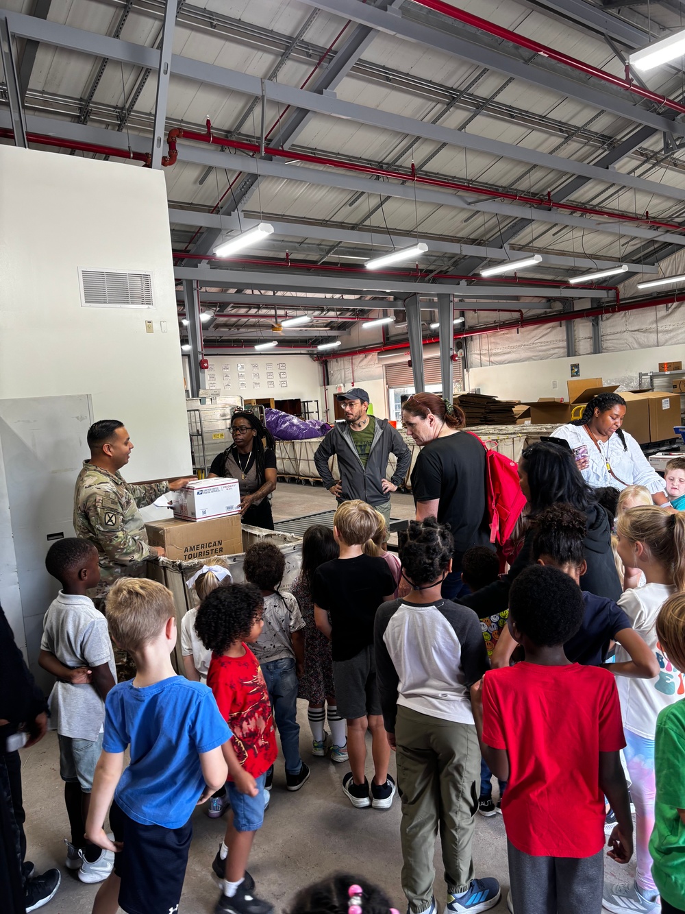 Students visit NS Guantanamo Bay, Cuba post office