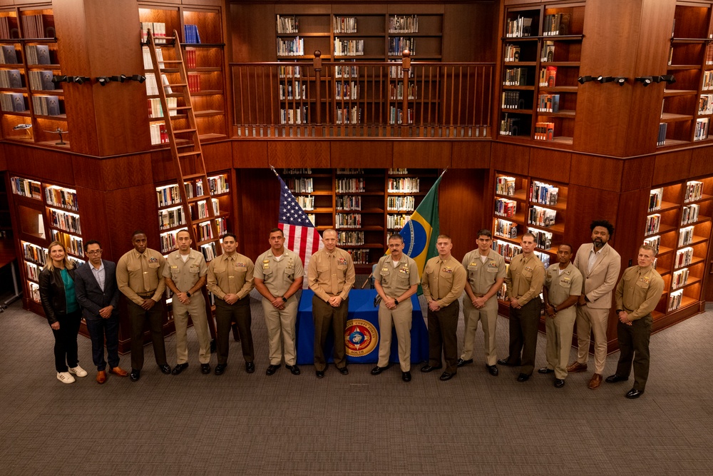 U.S. and Brazilian Marines conclude the Operational Naval Infantry Committee