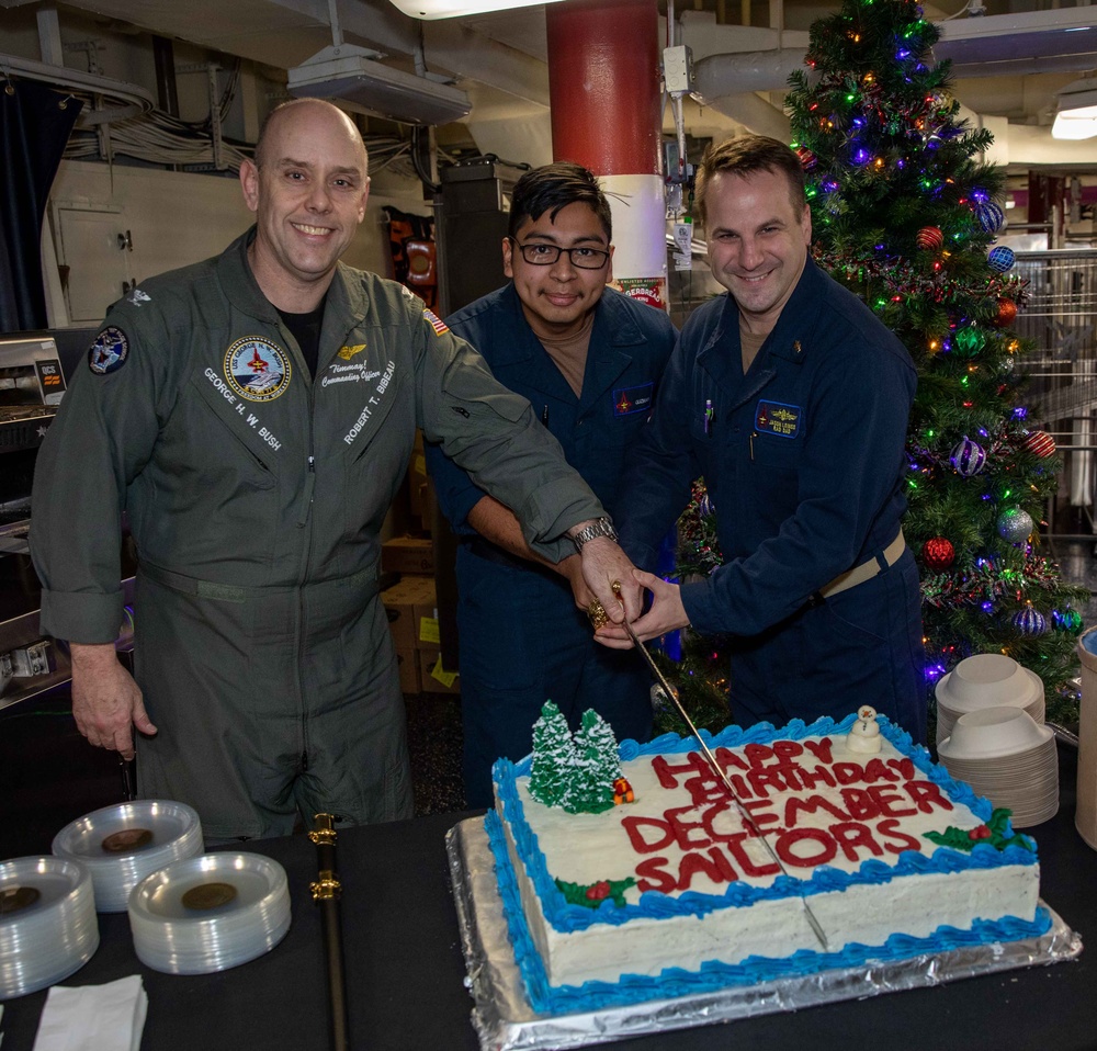 Daily Operations Aboard USS George H.W. Bush (CVN 77)