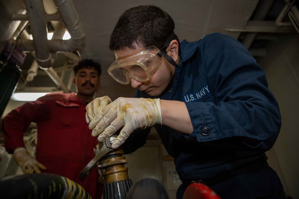 Daily Operations Aboard USS George H.W. Bush (CVN 77)