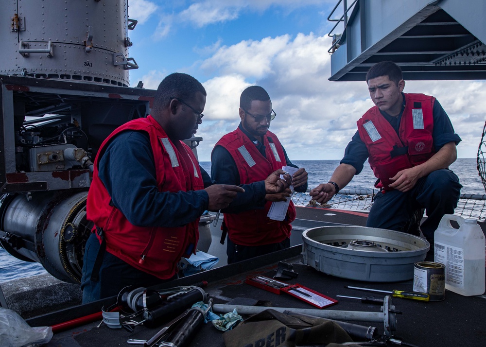 Daily Operations Aboard USS George H.W. Bush (CVN 77)