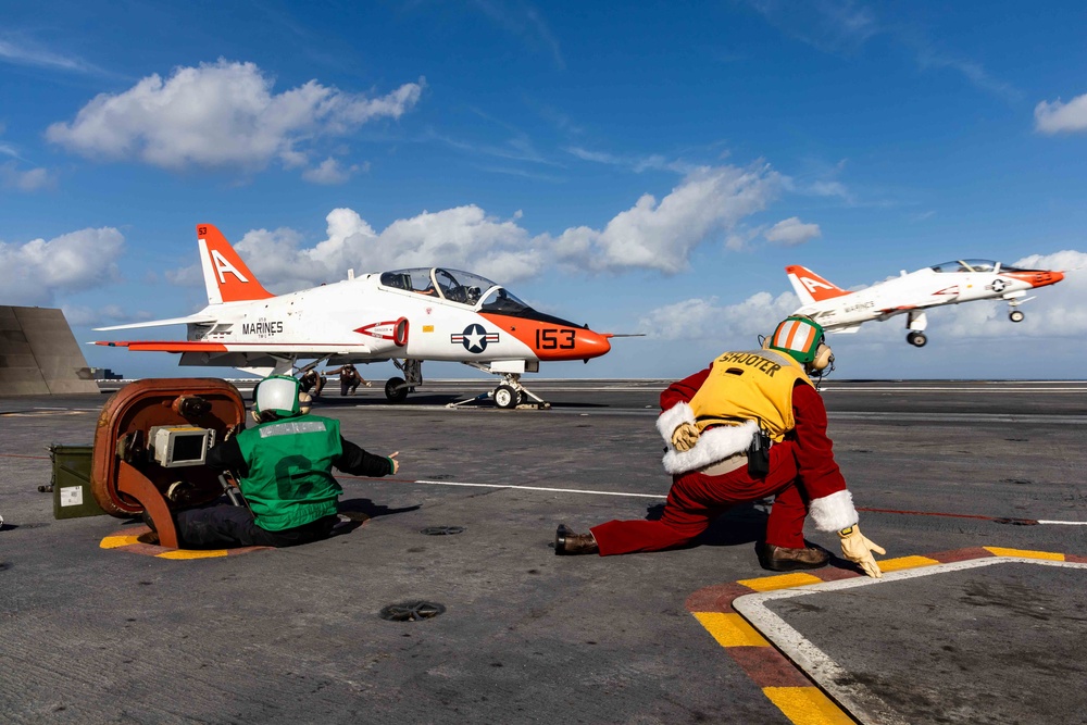 Daily Operations Aboard USS George H.W. Bush (CVN 77)