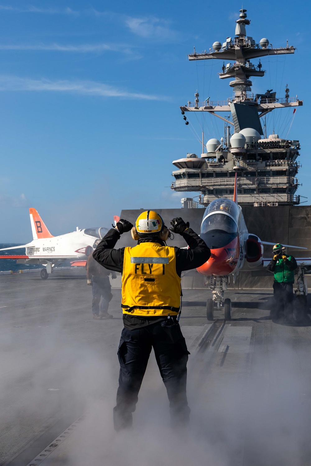 Daily Operations Aboard USS George H.W. Bush (CVN 77)