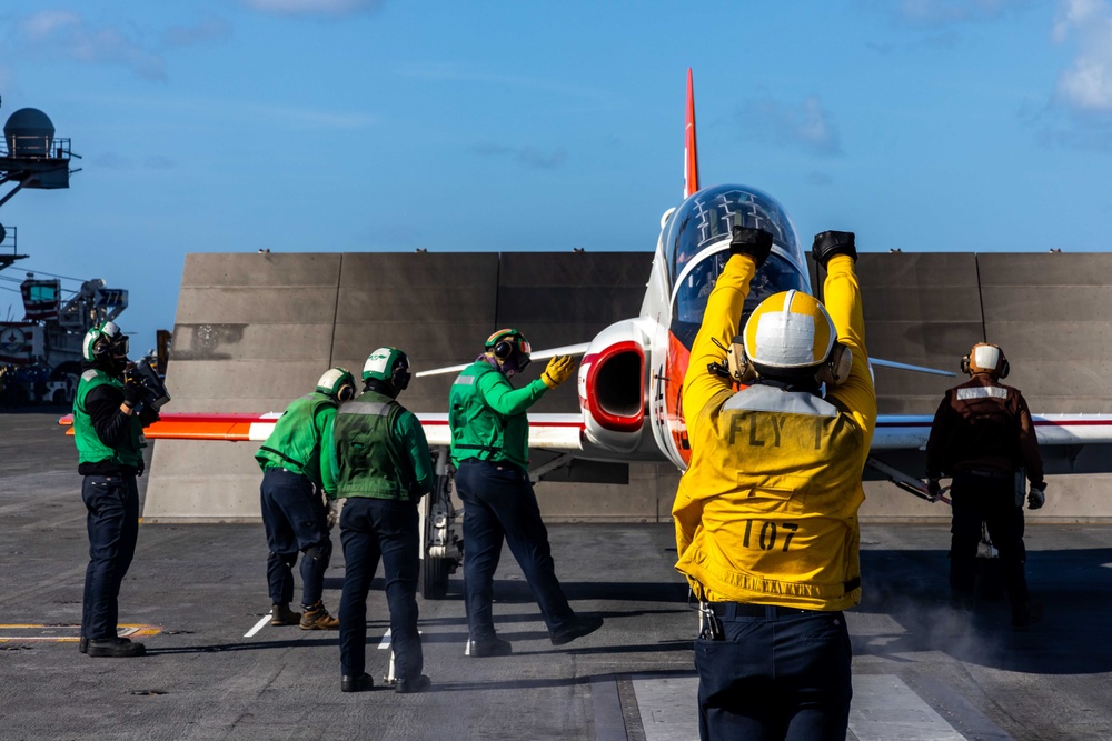 Daily Operations Aboard USS George H.W. Bush (CVN 77)