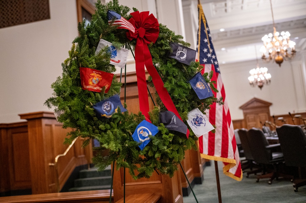 New Jersey Daughters of the American Revolution wreath laying ceremony