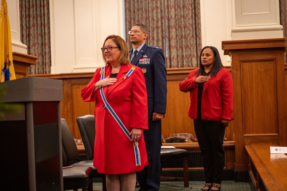 New Jersey Daughters of the American Revolution wreath laying ceremony