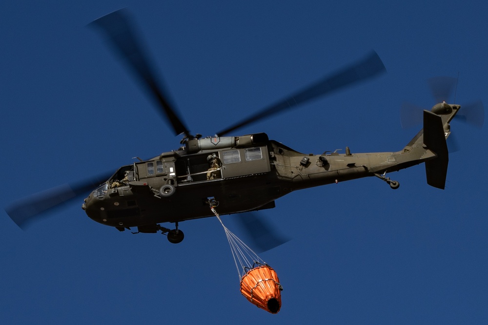 US Army trains at Milford Lake