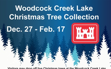 Army Corps to collect Christmas trees at Woodcock Creek Lake