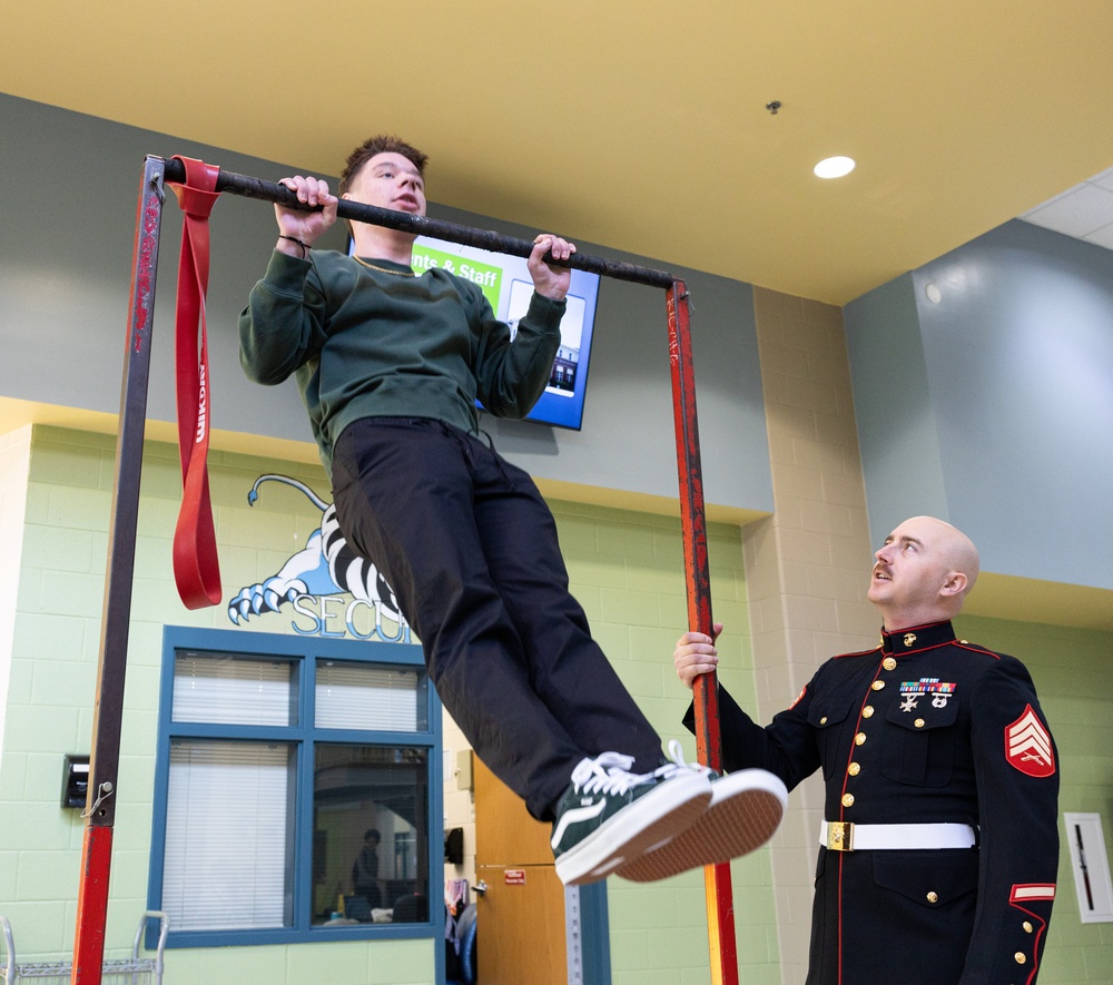 Warhill High School Pull-Up Bar Challenge