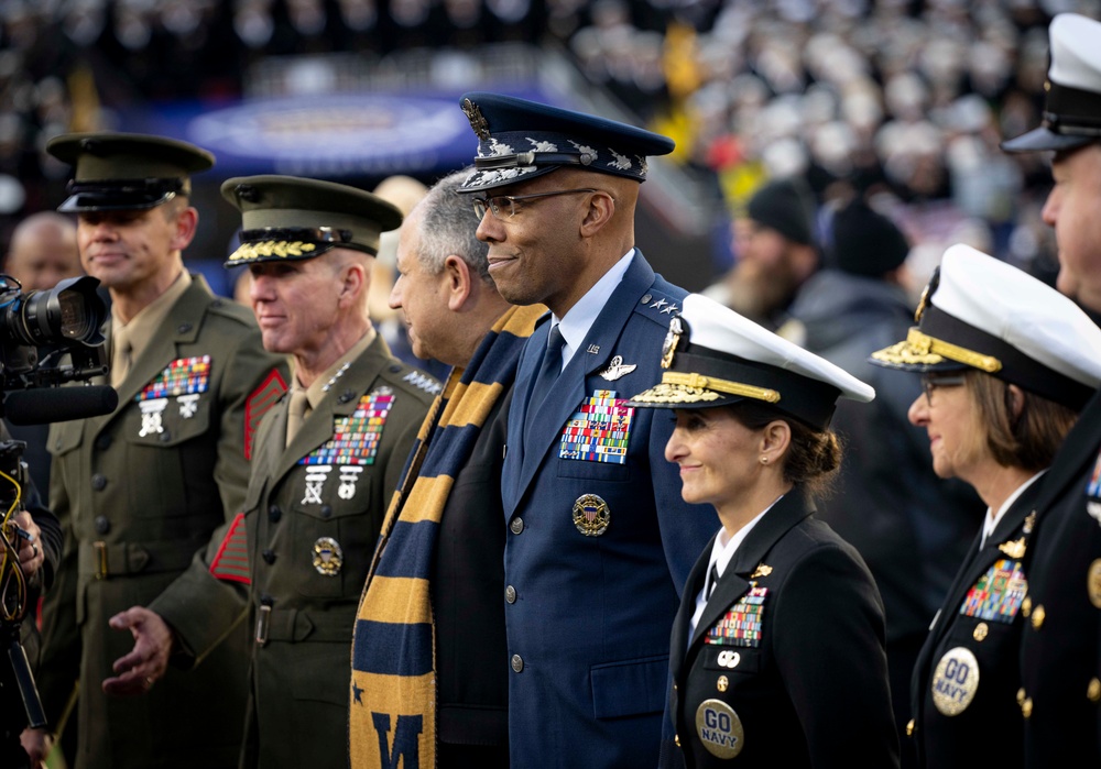 CJCS Attends 2024 Army-Navy Game