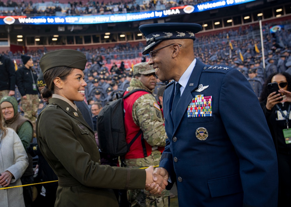 CJCS Attends 2024 Army-Navy Game