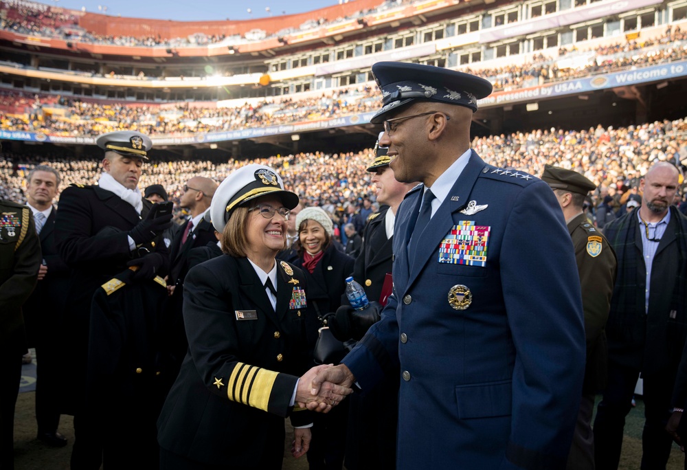 CJCS Attends 2024 Army-Navy Game