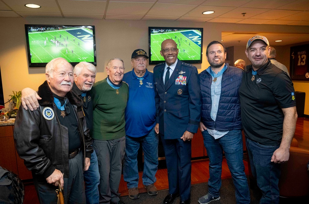 CJCS Attends 2024 Army-Navy Game